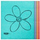 Skoy Eco-friendly Cleaning Cloth (4-pack: Assorted Colors)