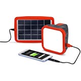 d.light S500 Solar Rechargeable Portable Lantern with Phone Charging - Light and Mobile Charger
