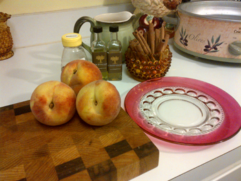 Eat Purely, Cook Fresh - Organic Peaches with Watsonia Farms and Strippaggio