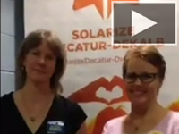 Meet Jennette Gayer of Environment Georgia and Kate McGregor-Mosley of GIPL two members of the coalition heading up Solarize Decatur-DeKalb