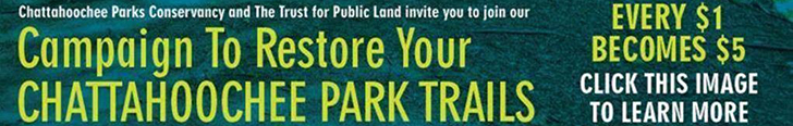 Chattahoochee Parks Conservancy Match $1 gets matched with $5